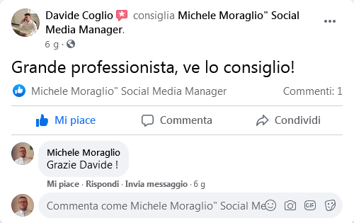 Social media manager Torino